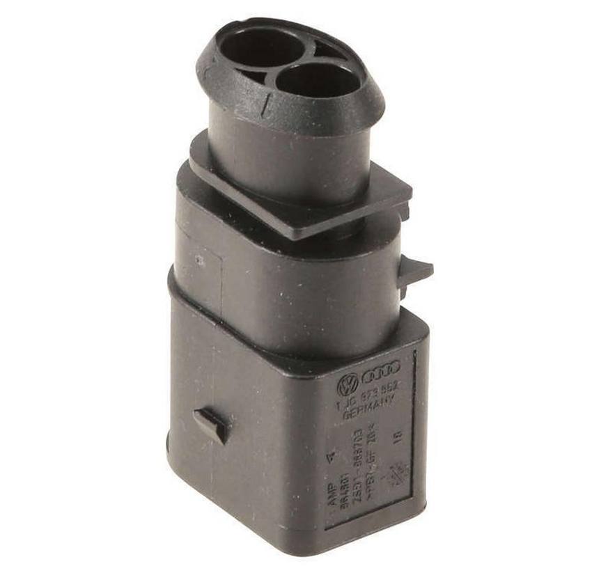 Audi VW Connector (2 Pin) (Round/Flat) 1J0973852